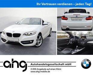 BMW BMW 220d Cabrio Sport Line Aut. Navi Business Xeno Gebrauchtwagen