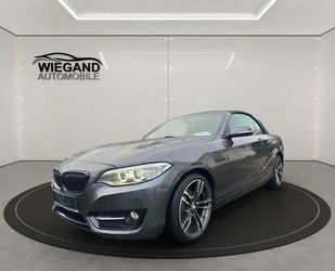 BMW BMW 220i Cabrio AUT SPORT LINE+LEDER+NAVI+XENON+ST Gebrauchtwagen