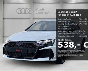 Audi Audi RS3 Sportback 2,5TFSI S tronic+Carbon+Vmax 28 Gebrauchtwagen