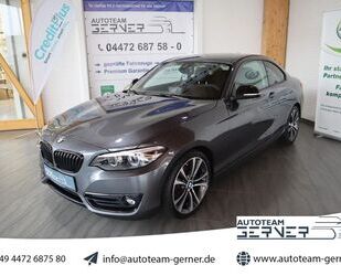 BMW BMW 218d Sport Line Navi AHK Xenon Teilleder Gebrauchtwagen