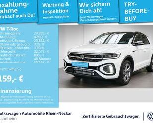 VW Volkswagen T-Roc 2.0 TDI R-Line DSG Navi AHK Kamer Gebrauchtwagen