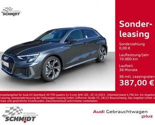 Audi Audi A3 Sportback 40 TFSI quattro 2x S Line AHK LE Gebrauchtwagen