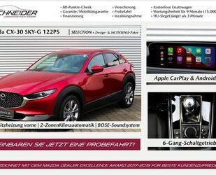 Mazda Mazda CX-30 SKY-G122 Select.Design-Activsense+Bose Gebrauchtwagen