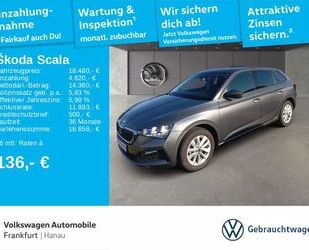 Skoda Skoda Scala 1.0 TSI Ambition AHK LED Heckleuchten Gebrauchtwagen