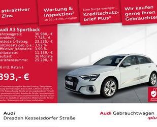 Audi Audi A3 Sportback 30 TFSI advanced LED AHZV DAB Gebrauchtwagen