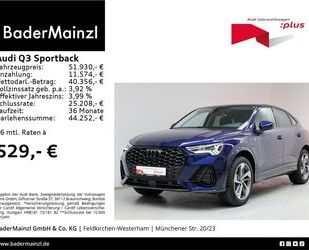 Audi Audi Q3 Sportback 45 TFSIe S line AHK Nav SHZ Virt Gebrauchtwagen