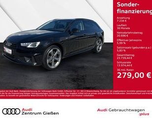 Audi Audi A4 Avant 40 TFSI S line sport Black Kamera Na Gebrauchtwagen