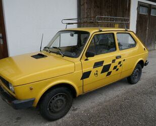 Fiat Fiat 127 Bj 1981 in gelb mit Abarth-Aufkleber Gebrauchtwagen