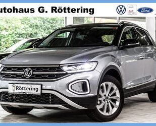 VW Volkswagen T-Roc Style 1.5 TSI DSG LED+AHK+NAVI+SH Gebrauchtwagen