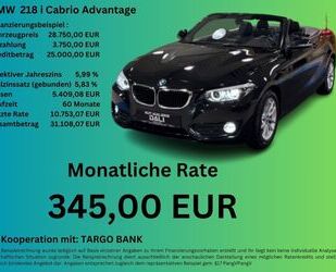 BMW BMW 218 i Cabrio Advantage - LED - SHZ - PDC - Gebrauchtwagen