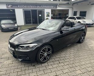 BMW 220d Cabrio M Sport 18 Zoll Leder LED AHK Gebrauchtwagen