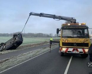 Mercedes-Benz 1117L Abschleppfahrzeug Ladekran+Plattform Gebrauchtwagen