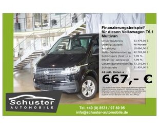 VW T6.1 Multivan TDI*204PS DSG AHK Leder Navi SHZ Gebrauchtwagen