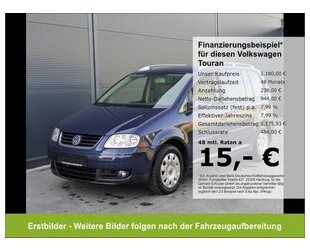 VW Touran Highline 2.0TDI*AHK Leder Tempom Glas-SD Gebrauchtwagen