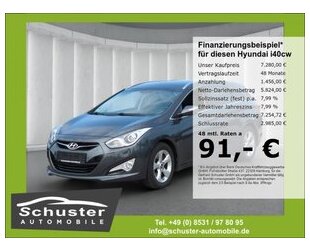 Hyundai i40cw Style 1.7D*Autom AHK Leder Xen R-Kam Navi Gebrauchtwagen