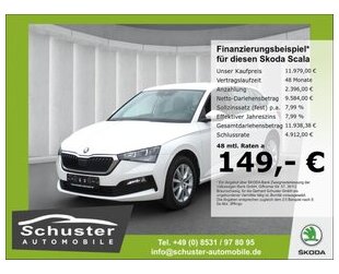 Skoda Scala 1.0TSI*LED SHZ PDC Tempom Bluetoo Spurass Gebrauchtwagen