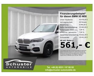 BMW X5 M50 d*Panodach 360°Kam Head-Up el.Sitze 22´´ Gebrauchtwagen